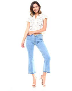 Slim Womens Cropped Flare Fit - Huntington
